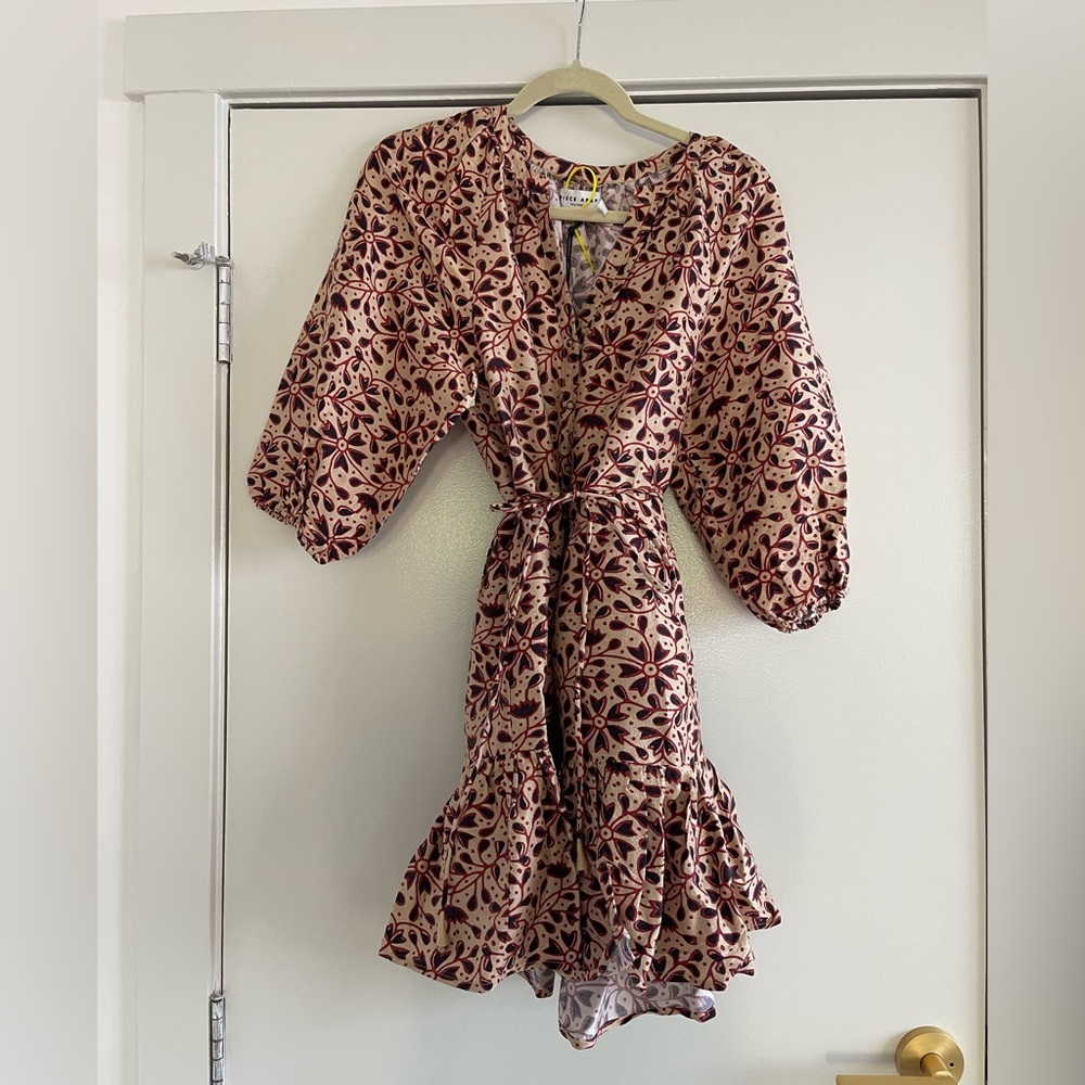 NWT Apiece Apart Night Garden dress, S